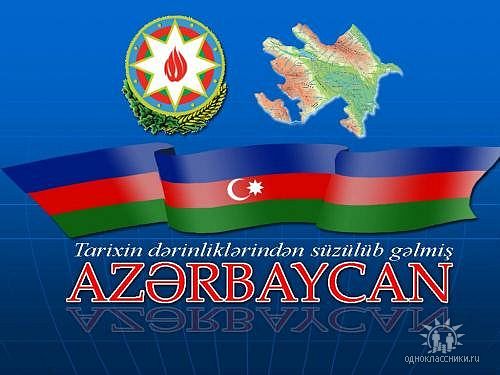 азербайджан флаг и герб