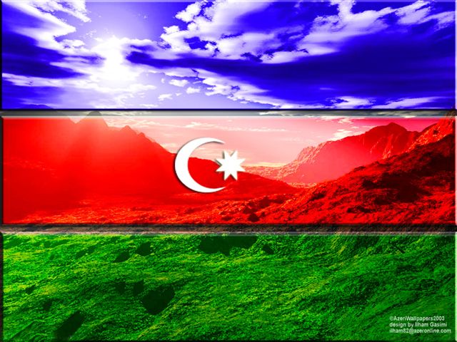 азербайджанский флаг картинки